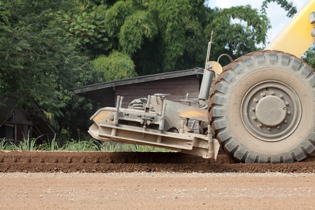 Repair the roadの写真素材