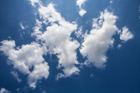 Sky with clouds