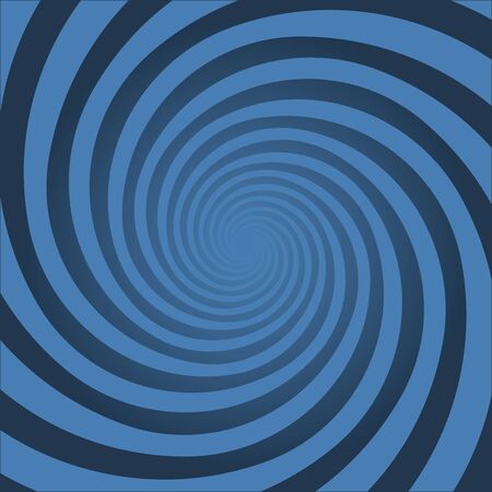 Vector illustration. Stripe rays swirl backgrounds in blue.のイラスト素材