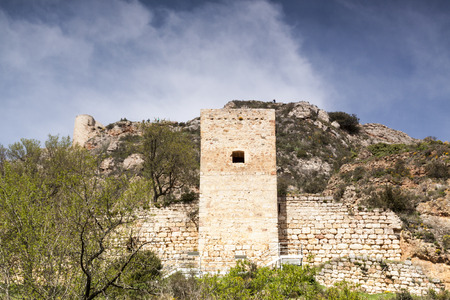 Poza de la Sal, Las Merindades north of Burgos, Castilla y Leon. Village of Felix Rodriguez de la Fuente. Spainのeditorial素材