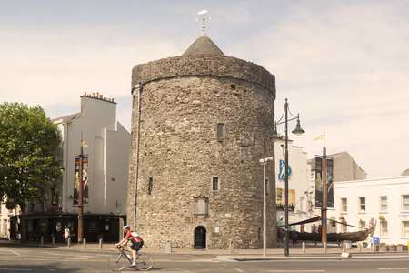 Reginald tower. City of Waterford, County Waterford, Irelandのeditorial素材