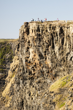 Cliffs of Moher, County Clare, Irelandの写真素材