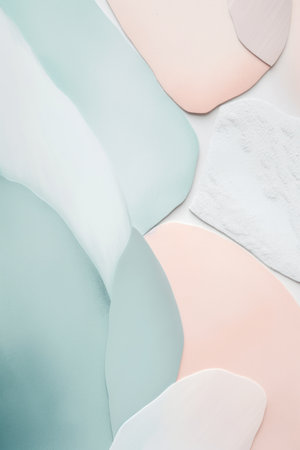 Abstract art background with pastel colors. modern artwork. contemporary art.の素材