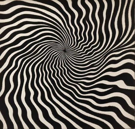 Zebra stripes pattern on black and white background. Vector illustration.の素材