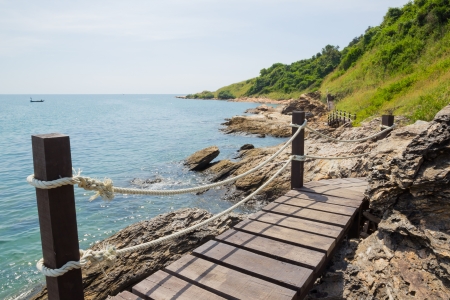 Laem Ya Pier at Kao Laem Ya-Moo Koh Samed National Park ,Thailand.の写真素材