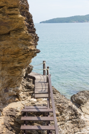 Laem Ya Pier at Kao Laem Ya-Moo Koh Samed National Park ,Thailand.の写真素材