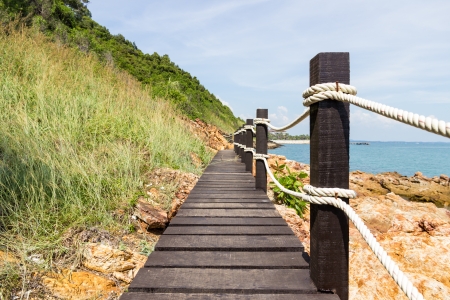 Laem Ya Pier at Kao Laem Ya-Moo Koh Samed National Park ,Thailand.の写真素材