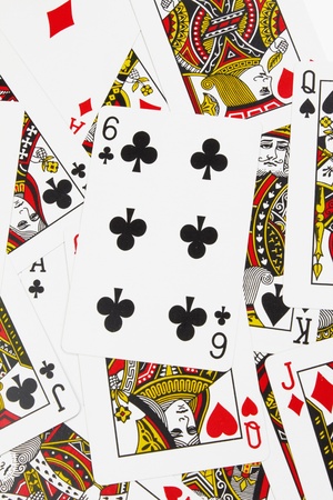 game cards icons background の写真素材