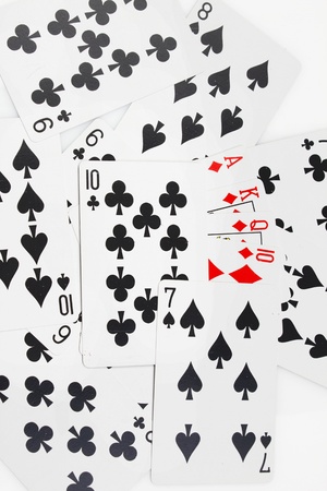 game cards icons background の写真素材