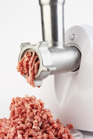 Force-meat and meat grinderの写真素材