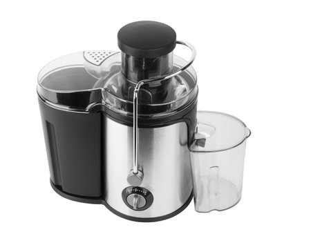 Electric juicer isolated on a white backgroundの写真素材