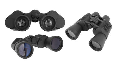 Binocular isolated on a white backgroundの写真素材