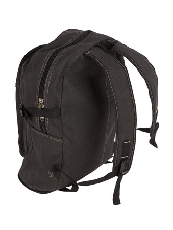 Big backpack for travel isolate on a white backgroundの写真素材