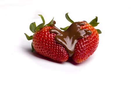 Strawberry and Chocolateの写真素材