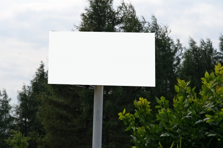 Photo of ad billboard in a cityの写真素材