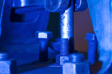 photo of the historic machines in macro photography, detail,the color of the object obtained by lighting in the shooting phase and not in the post-productionの写真素材