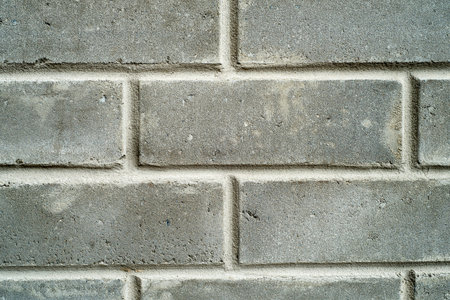 a photo of a brick wall.の写真素材