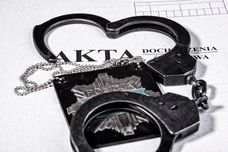 photo showing subtitles in Polish The police and the investigation file of the investigation
sharp...