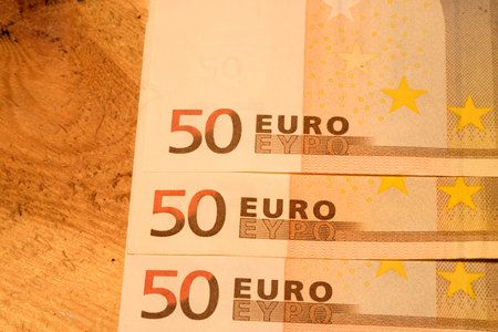 euro banknotes