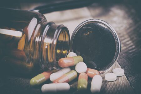 drugs for the prevention of diseasesの写真素材