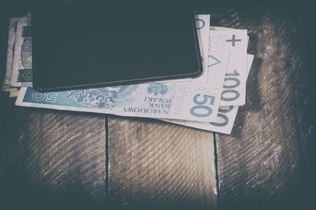 Polish zlotyの写真素材