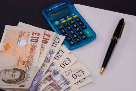 Busines calculationの写真素材