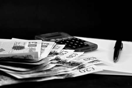 Busines calculationの写真素材