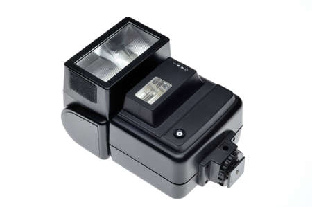 photo flash isolated on the whiteの写真素材