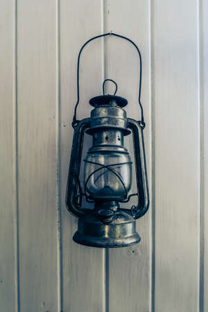 Old kerosene lamp of vintage lampsの写真素材
