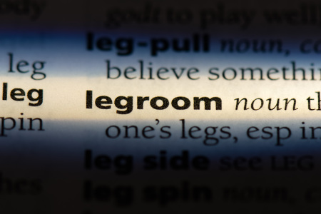 legroom word in a dictionary. legroom concept.の写真素材