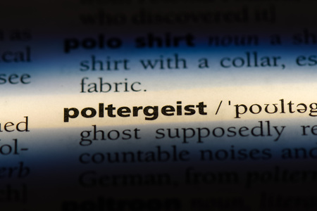 poltergeist word in a dictionary. poltergeist concept.の写真素材
