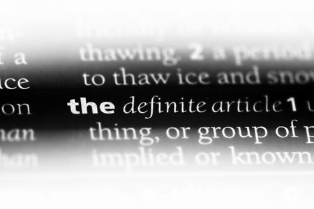 the word in a dictionary. the concept.の写真素材