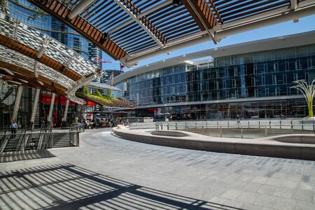 Milan, Italy - 30 June 2019: View of Piazza Gae Aulenti, Skyscrapersのeditorial素材