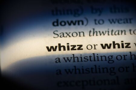 whizz word in a dictionary. whizz concept, definition.の写真素材