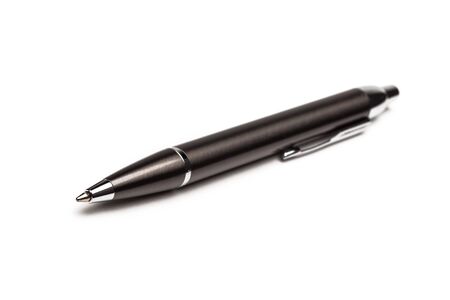 Pen on a white backgroundの写真素材