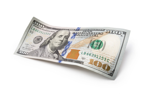 dollars banknotesの写真素材