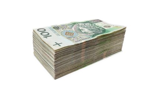 A pile of banknotesの写真素材
