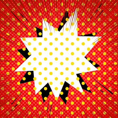 Abstract comic bright explosive conceptのイラスト素材