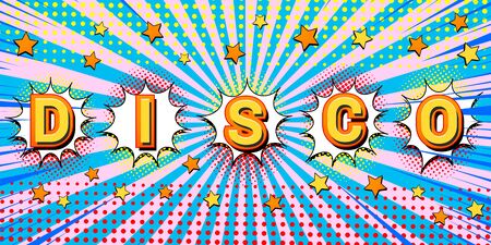 Light party comic conceptのイラスト素材