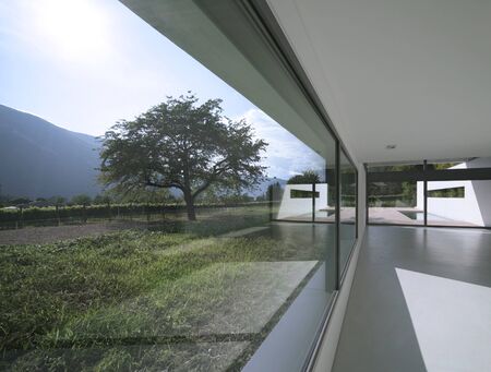 modern houseの写真素材