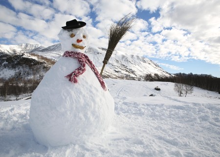 snowmanの写真素材