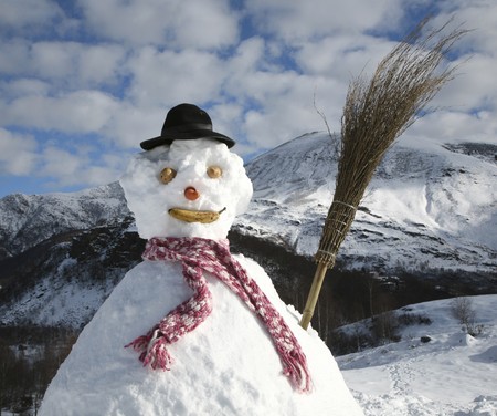 snowmanの写真素材