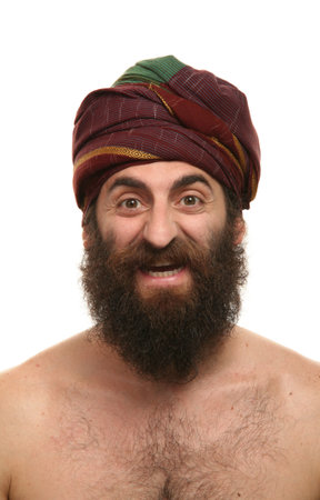 portrait of manの写真素材