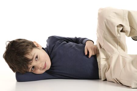 portrait of childの写真素材