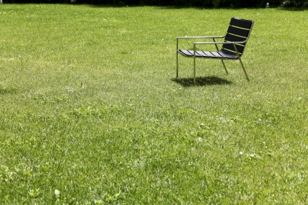 chair outdoorの写真素材