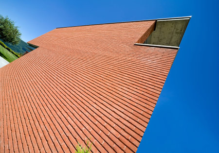 Big modern villaの写真素材