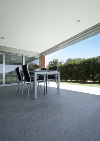 Big modern villaの写真素材