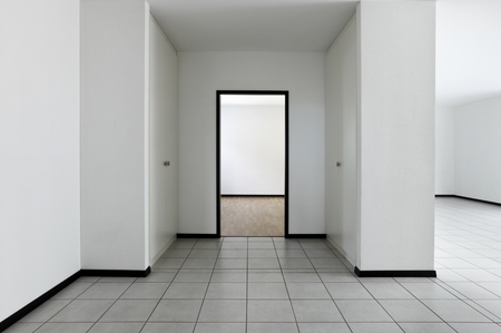Interior of modern apartment, corridorの写真素材