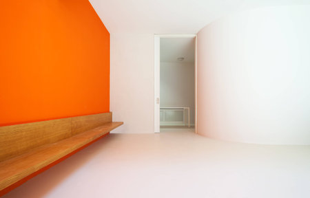 new architecture, interior, modern schoolの写真素材