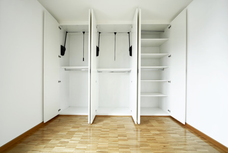 House interior, empty wardrobeの写真素材